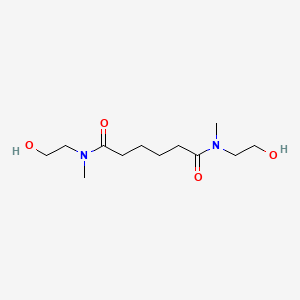 N~1~,N~6~-Bis(2-hydroxyethyl)-N~1~,N~6~-dimethylhexanediamide