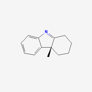 molecular formula C13H15N B14629034 (4AR)-4A-Methyl-2,3,4,4A-tetrahydro-1H-carbazole CAS No. 57794-11-3