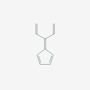 molecular formula C10H10 B14629077 5-(Penta-1,4-dien-3-ylidene)cyclopenta-1,3-diene CAS No. 53841-06-8