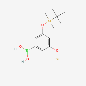 3,5-Bis(tert-butyldimethylsilyloxy)phenylboronic acid
