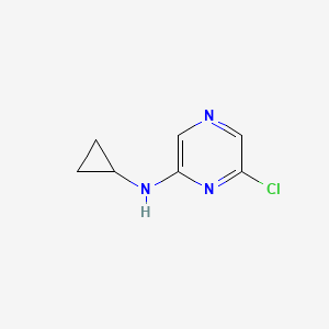 6-chloro-N-cyclopropylpyrazin-2-amine