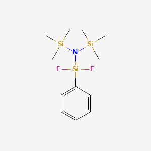 1,1-Difluoro-1-phenyl-N,N-bis(trimethylsilyl)silanamine