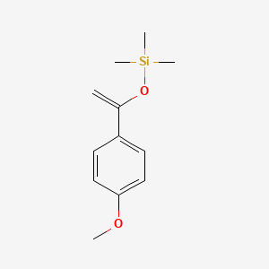 Silane, [[1-(4-methoxyphenyl)ethenyl]oxy]trimethyl-