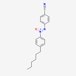 4-[(Z)-(4-Hexylphenyl)-ONN-azoxy]benzonitrile