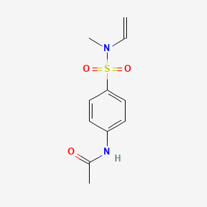 N-{4-[Ethenyl(methyl)sulfamoyl]phenyl}acetamide