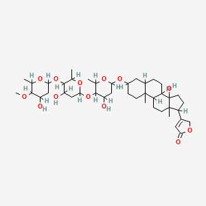 molecular formula C42H66O13 B14629270 Einecs 259-756-7 CAS No. 55692-91-6