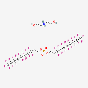 Bis(2-hydroxyethyl)ammonium bis((perfluorooctyl)ethyl) hydrogen phosphate