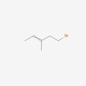 5-Bromo-3-methylpent-2-ene