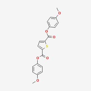 Bis(4-methoxyphenyl) thiophene-2,5-dicarboxylate