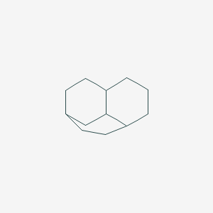 molecular formula C12H20 B14629340 Decahydro-1,7-ethanonaphthalene CAS No. 54516-68-6