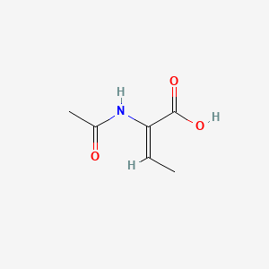 2-Butenoic acid, 2-(acetylamino)-