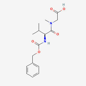 N-[(Benzyloxy)carbonyl]-L-valyl-N-methylglycine