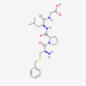 S-Benzyl-L-cysteinyl-L-prolyl-L-leucylglycine