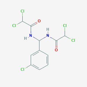 N,N'-[(3-Chlorophenyl)methylene]bis(2,2-dichloroacetamide)