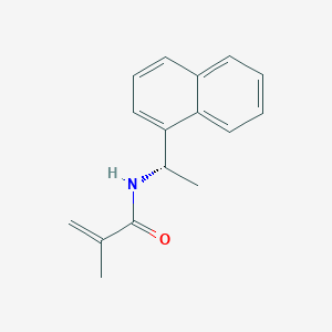 2-Methyl-N-[(1S)-1-(naphthalen-1-yl)ethyl]prop-2-enamide