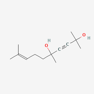 8-Decen-3-yne-2,5-diol, 2,5,9-trimethyl-