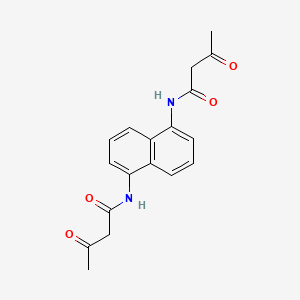 N,N'-(Naphthalene-1,5-diyl)bis(3-oxobutanamide)