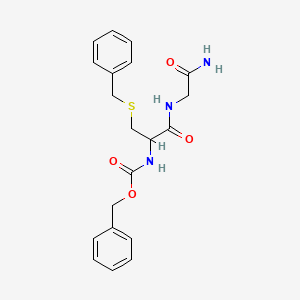 S-Benzyl-N-[(benzyloxy)carbonyl]cysteinylglycinamide