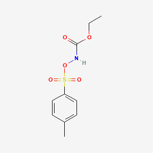 Carbamic acid, [[(4-methylphenyl)sulfonyl]oxy]-, ethyl ester