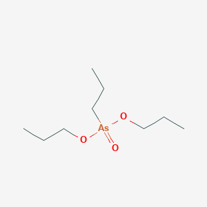 molecular formula C9H21AsO3 B14629805 Dipropyl propylarsonate CAS No. 53720-58-4