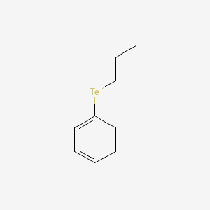 molecular formula C9H12Te B14629825 (Propyltellanyl)benzene CAS No. 55776-35-7