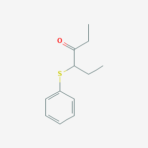 4-Phenylsulfanyl-hexan-3-one