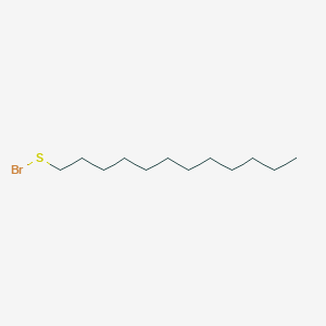 molecular formula C12H25BrS B14629833 1-(Bromosulfanyl)dodecane CAS No. 57142-46-8