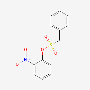 2-Nitrophenyl phenylmethanesulfonate