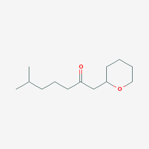 6-Methyl-1-(oxan-2-YL)heptan-2-one