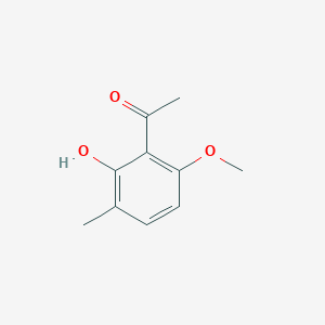 1-(2-Hydroxy-6-methoxy-3-methylphenyl)ethan-1-one