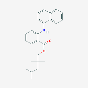 2,2,4-Trimethylpentyl 2-[(naphthalen-1-yl)amino]benzoate