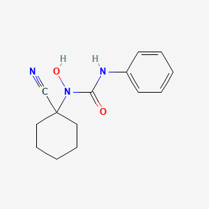 1-(1-Cyanocyclohexyl)-1-hydroxy-3-phenylurea