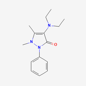 4-(Diethylamino)-1,5-dimethyl-2-phenyl-1,2-dihydro-3H-pyrazol-3-one