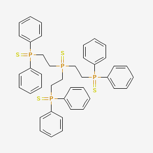 [Phosphorothioyltri(ethane-2,1-diyl)]tris[diphenyl(sulfanylidene)-lambda~5~-phosphane]