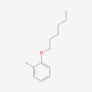 molecular formula C13H20O B14629946 1-(Hexyloxy)-2-methylbenzene CAS No. 57792-32-2