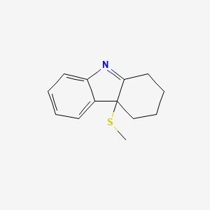 4A-(Methylsulfanyl)-2,3,4,4A-tetrahydro-1H-carbazole