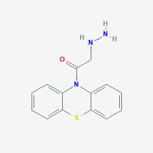 2-Hydrazinyl-1-(10H-phenothiazin-10-YL)ethan-1-one