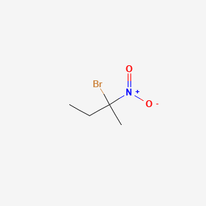 molecular formula C4H8BrNO2 B14629979 Butane, 2-bromo-2-nitro- CAS No. 55653-00-4