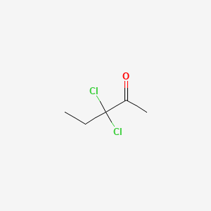 2-Pentanone, 3,3-dichloro-