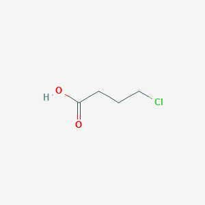 molecular formula C4H7ClO2 B146303 4-氯丁酸 CAS No. 627-00-9