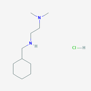 molecular formula C11H25ClN2 B1463053 (环己基甲基)[2-(二甲氨基)乙基]胺盐酸盐 CAS No. 1210954-59-8