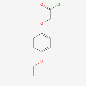 molecular formula C10H11ClO3 B1463067 (4-Ethoxyphenoxy)acetyl chloride CAS No. 78961-78-1