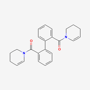 Pyridine, 1,1'-((1,1'-biphenyl)-2,2'diyldicarbonyl)bis(1,2,3,4-tetrahydro-