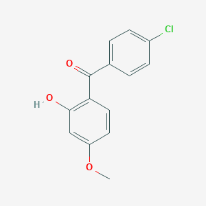molecular formula C14H11ClO3 B146308 4'-氯-2-羟基-4-甲氧基苯甲酮 CAS No. 85-28-9