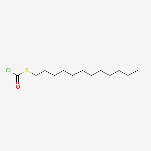 Carbonochloridothioic acid, S-dodecyl ester