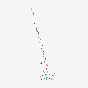 1,3,3-Trimethyl-2-azabicyclo[2.2.2]octan-5-YL octadecanoate