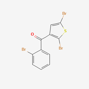 (2-Bromophenyl)(2,5-dibromothiophen-3-yl)methanone