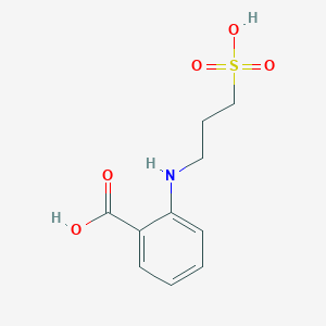 2-[(3-Sulfopropyl)amino]benzoic acid