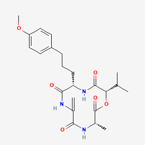 molecular formula C23H31N3O6 B14631105 AM-Toxin I CAS No. 53193-10-5