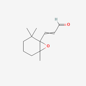 2-Propenal, 3-(2,2,6-trimethyl-7-oxabicyclo(4.1.0)hept-1-yl)-